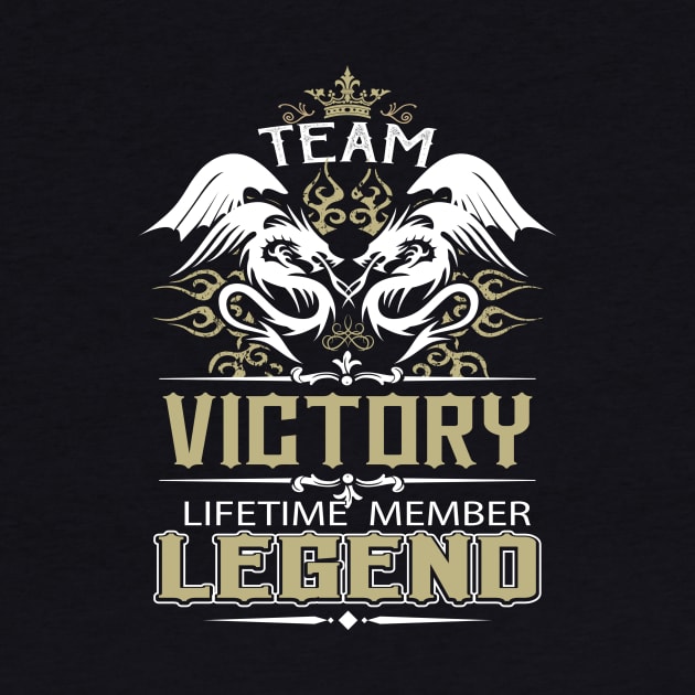 Victory Name T Shirt -  Team Victory Lifetime Member Legend Name Gift Item Tee by yalytkinyq